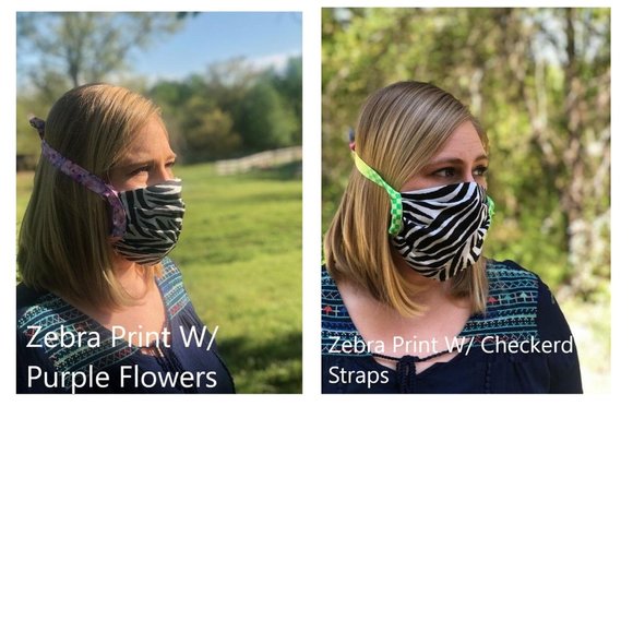 Handmade Reusable Fabric Masks - Picture 7 of 8